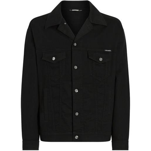 Dolce & Gabbana giacca denim - nero