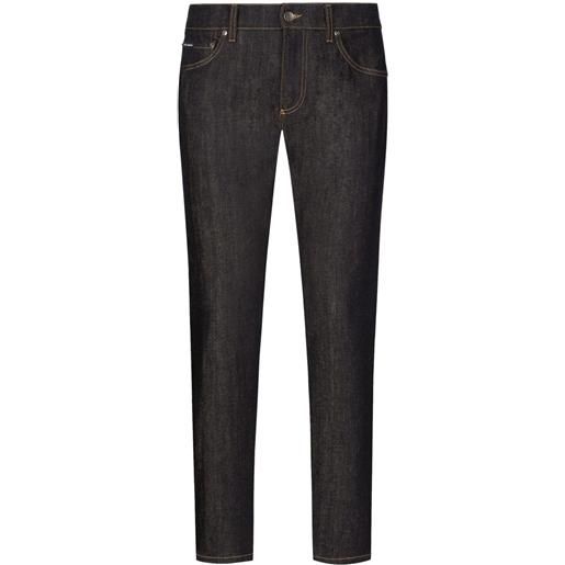 Dolce & Gabbana jeans slim - grigio
