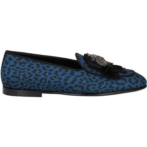 Mokkers Oliver Pantofole Mocassino Uomo – Blu Navy, Taglia 48 EU, Chiusura Stringata, Collo Basso