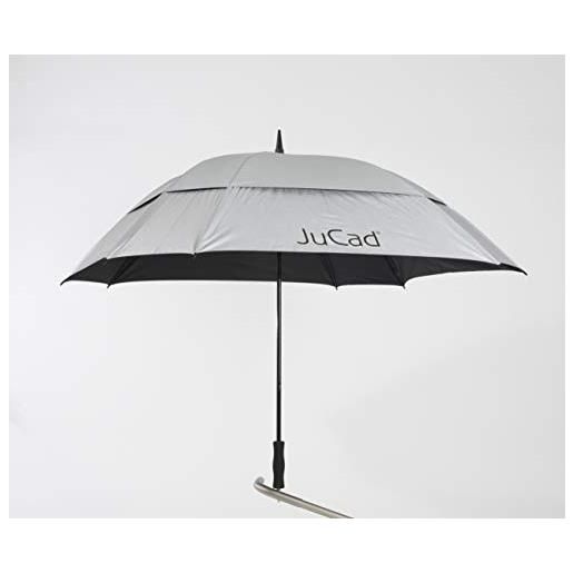 JuCad ombrello da golf con penna caddys, argento