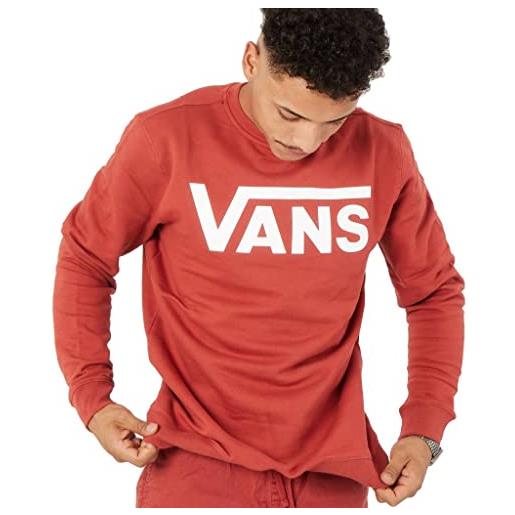 Felpa vans rossa e bianca deals