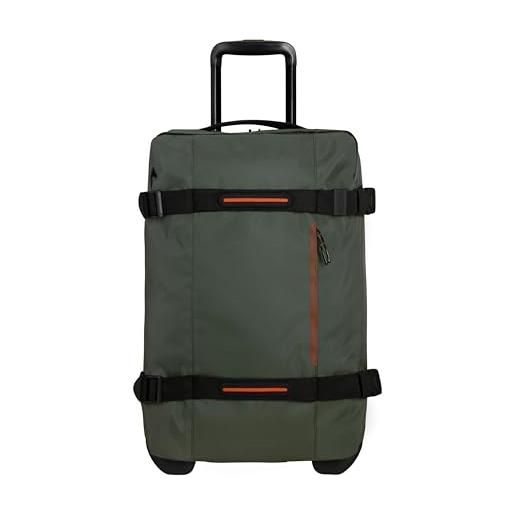 American Tourister urban track, borsa da viaggio con 2 rotoli, 55 cm, 55 l, verde (dark khaki)