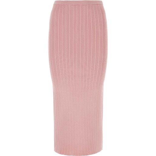 Alessandra Rich gonna a matita - rosa