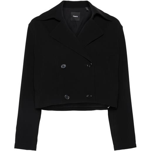 Theory giacca crop - nero