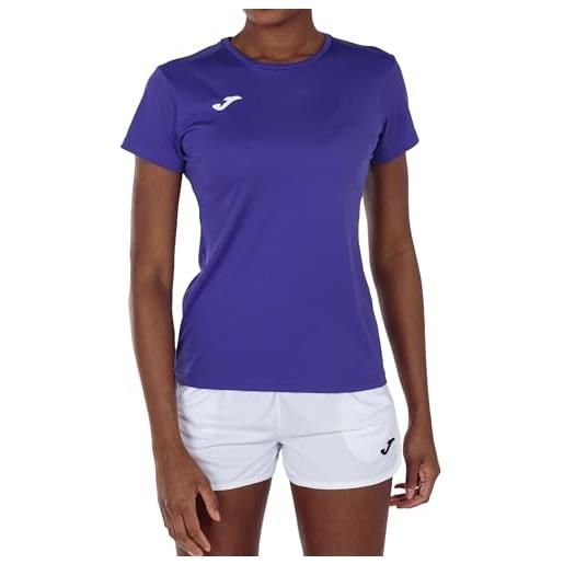 Joma maglietta sportiva donna, 6xs - 3xl - mantiene il contatto con il corpo asciutto, ideale per la corsa o gym - combi
