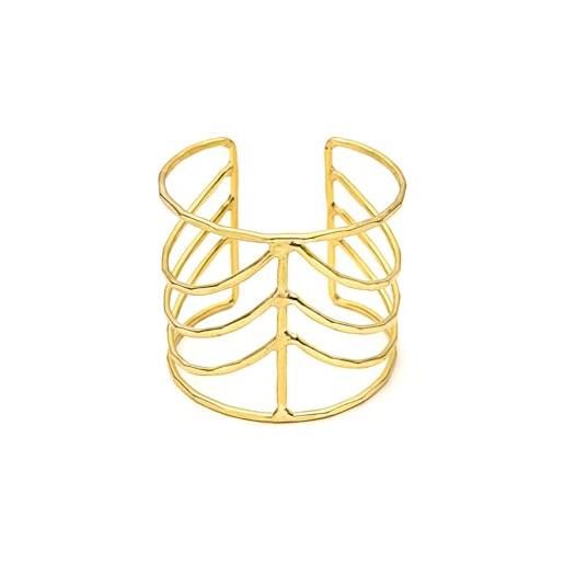 Bracciale Fascia Design in Ottone - Wonderful Day di Sara Pollini