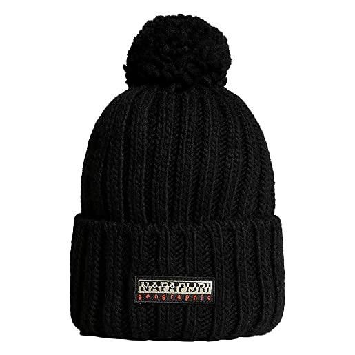 Napapijri fea 2 basco, nero, taglia unica uomo
