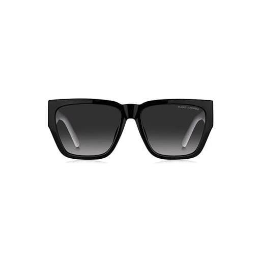 Marc Jacobs marc 646/s sunglasses, 80s/9o black white, 57 unisex