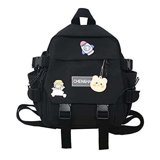 A/A zaino scuola kawaii, leggero zainetto bambina ragazza, zaini scuola media borsa impermeabile, zainetti scuola viaggio picnic campeggio. Leggero e molto carino
