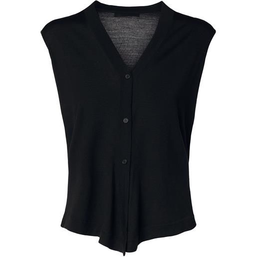 THE ROW gilet in maglia harrell
