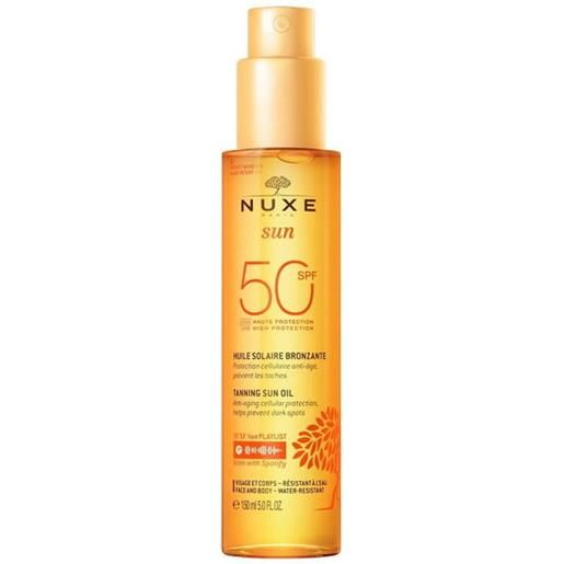 LABORATOIRE NUXE ITALIA Srl nuxe sun olio solare viso/corpo spf50 150 ml