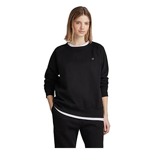 G-STAR donna premium core 2.0 sweater, nero (dk black d21253-c235-6484), s