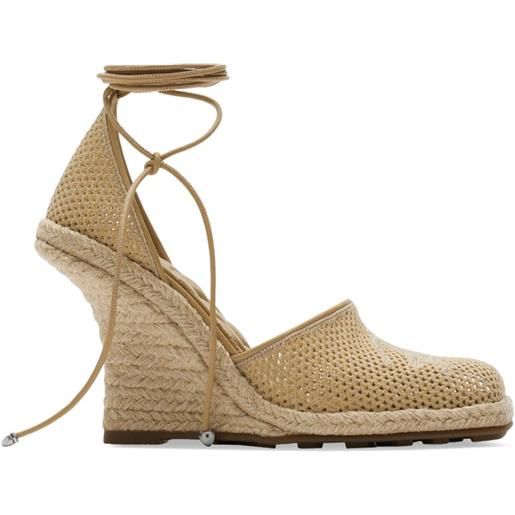 Burberry espadrilles mesh plunge - toni neutri