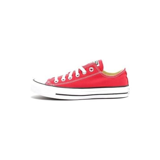 Converse chuck taylor ox sneaker rosso da uomo m9696