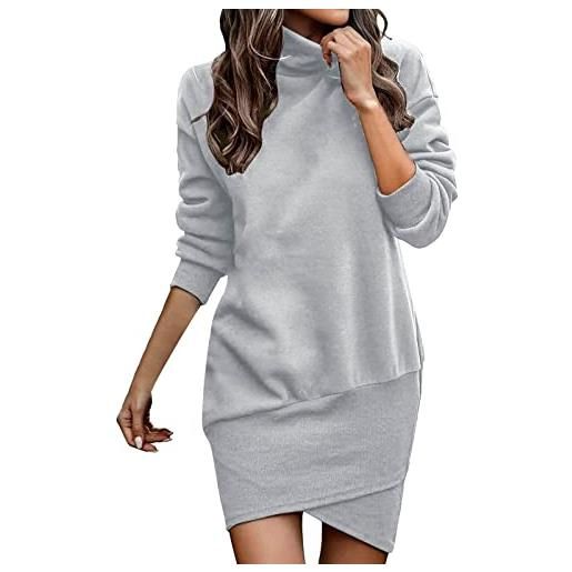 Kobilee abito maglia donna invernale sexy morbido elegante vestito casual manica lunga corto abito abito maglione curvy aderente autunno abiti vestiti midi collo alto