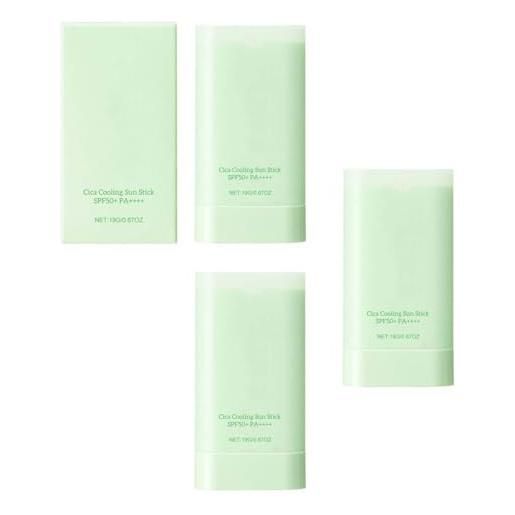 Generico stick solare coreano rinfrescante - protezione solare spf 50 idratante per viso e corpo (3 pcs)