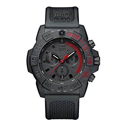 Luminox orologio analogico unisex adulto automatico con cinturino in gomma xs. 3581. Ey, no aplica, sportivo