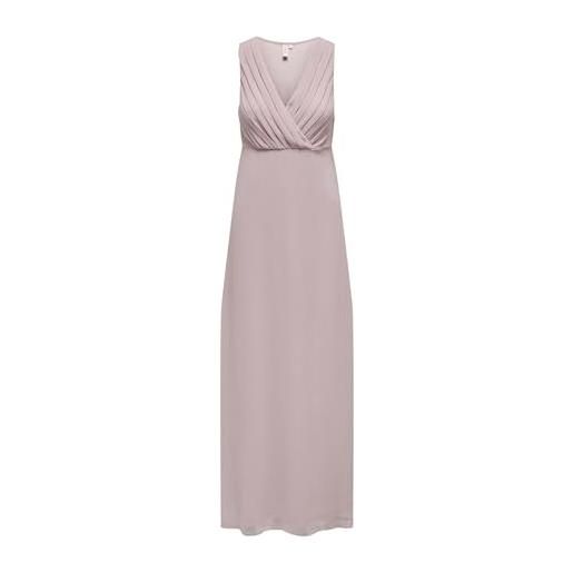 ONLY onlanna sisi sl maxi dress life wvn abito, keepsake lilac, xs donna