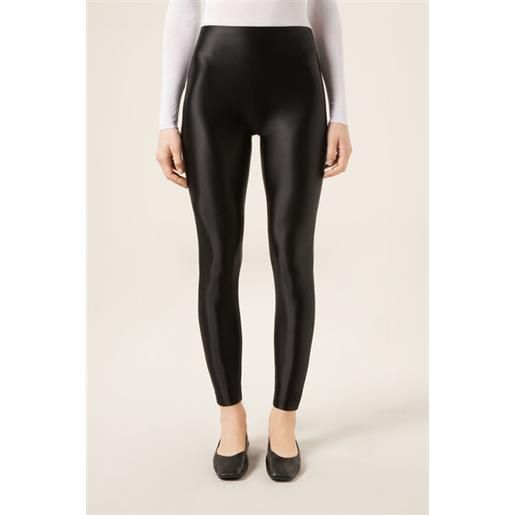 Calzedonia leggings satinati super lucidi nero