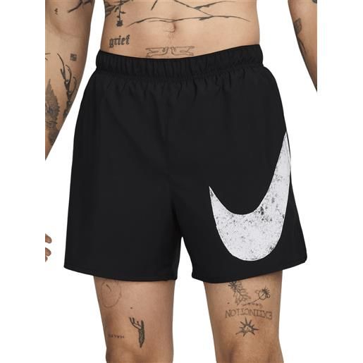 NIKE challenger swoosh 5in shorts running uomo