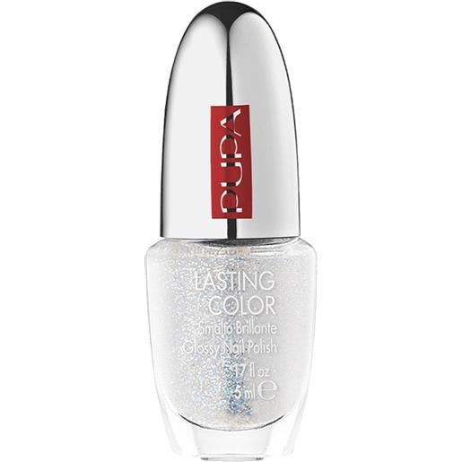 Pupa lasting color 803 transparent multicolor glitter smalto colore intenso e brillante unghie perfette glitterato