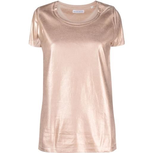 Madison.Maison t-shirt lamé - rosa