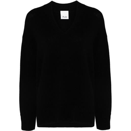 Allude maglione in cashmere - nero