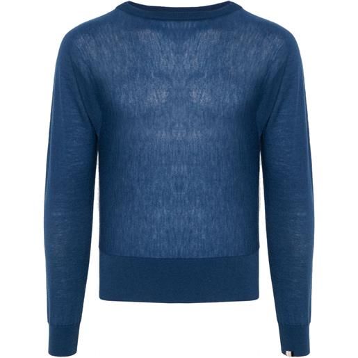 extreme cashmere maglione elleni - blu