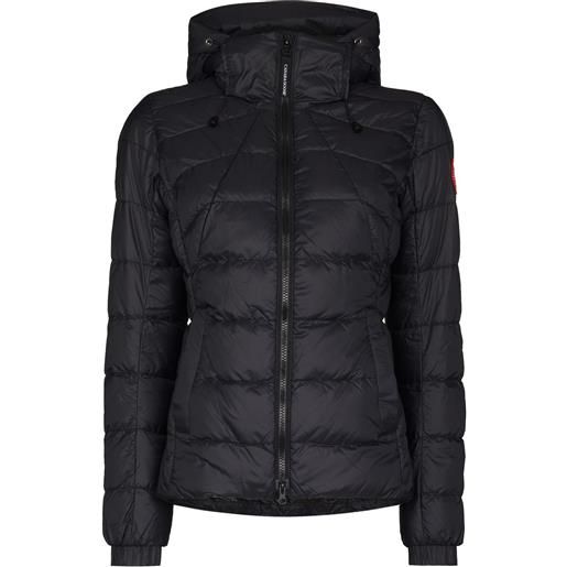 Canada Goose giacca abbott con cappuccio - nero