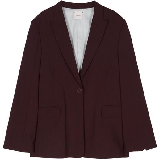 Alysi blazer monopetto - rosso