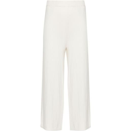 JOSEPH pantaloni crop - bianco