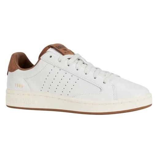 K-Swiss lozan klub, scarpe da ginnastica donna, bianco, 40 eu