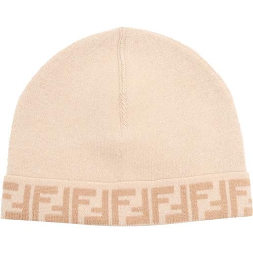 Fendi Jr junior beanie ff reversibile