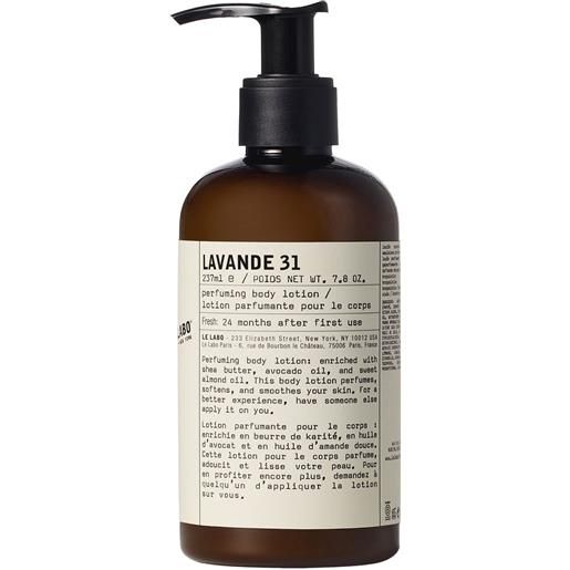 LE LABO lozione corpo lavande 31 237ml