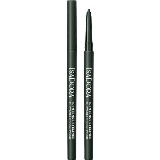 Isadora occhi eyeliner-kajall'eyeliner intenso 24h wear & smudge-proof 67 dark green 0,3 g ()