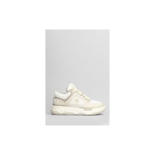 Amiri sneakers ma1 in pelle beige