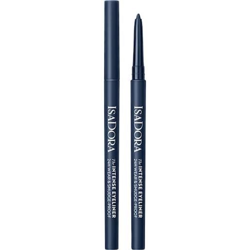 Isadora occhi eyeliner-kajall'eyeliner intenso 24h wear & smudge-proof 68 marine blue 0,3 g ()