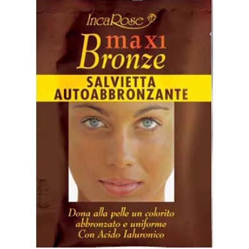 Incarose maxi bronze salvietta monouso 7x6 ml salviette