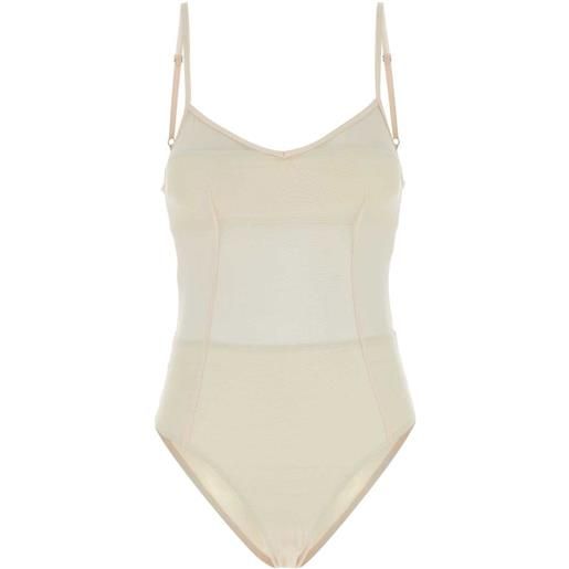 Prada costume intero con scollo a v - toni neutri