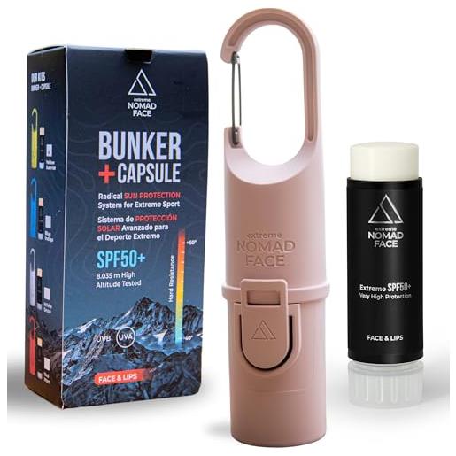 EXTREME NOMAD FACE nomad face - stick solare per sport estremi spf50+ formula senza acqua [pink quartz]