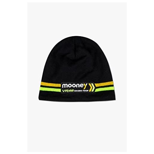 VR46 berretto replica mooney VR46 racing team, uomo, one size, nero