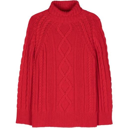 Forte Forte maglione a collo alto - rosso