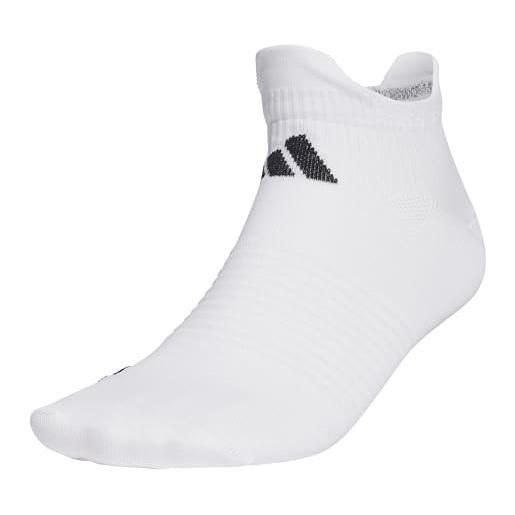 adidas unisex - adulto designed 4 sport performance low socks 1 pair, white/black, 40-42