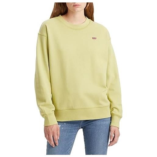Levi's standard crew, maglia di tuta donna, honey peach, xs