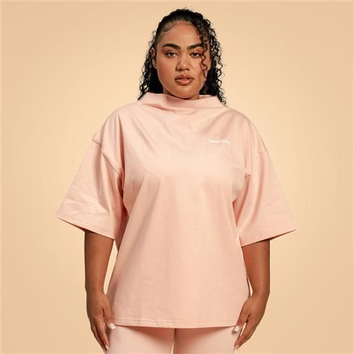 BeastPink top oversize da donna bliss pink