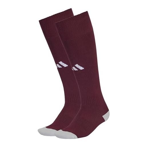 adidas mixte milano 23 socks, team orange/white, 42-45