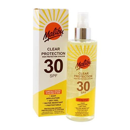 Malibu spf 30 clear protection spray pump