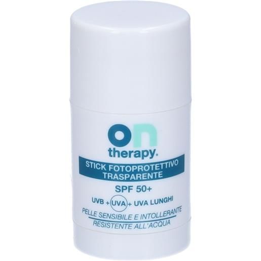 Dermophisiologique Srl ontherapy® stick fotoprotettivo trasparente spf50+ 25 ml