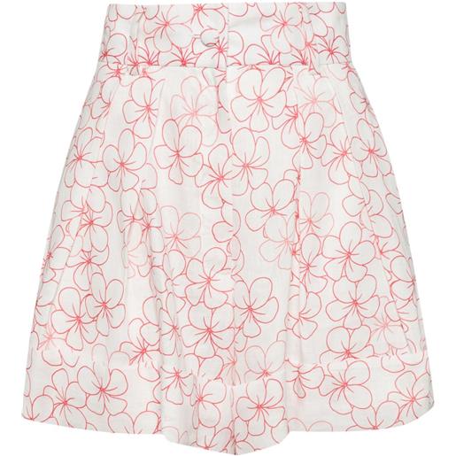 Bambah shorts daisy cairo - bianco