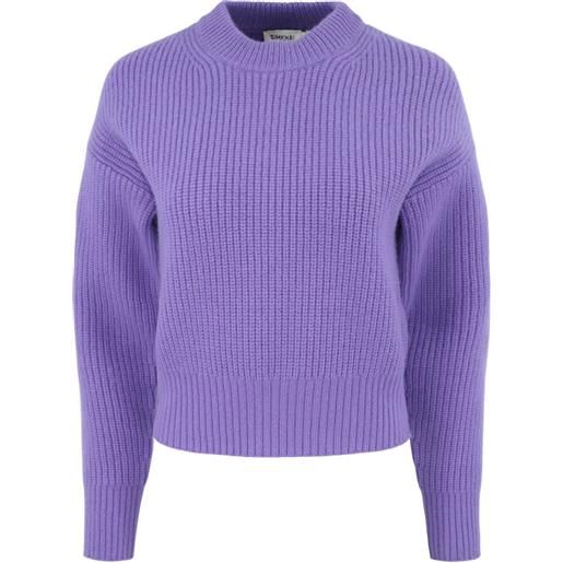 Simkhai maglione linda a coste - viola